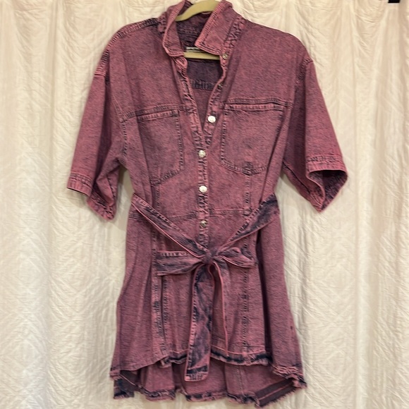 Free People Purple Mini Dress - Picture 5 of 11